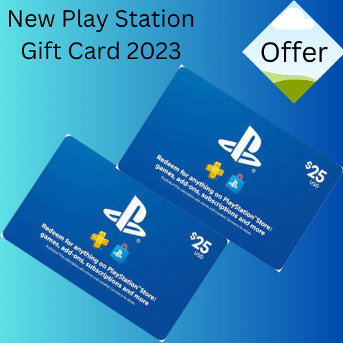 New Play Station Gift Card