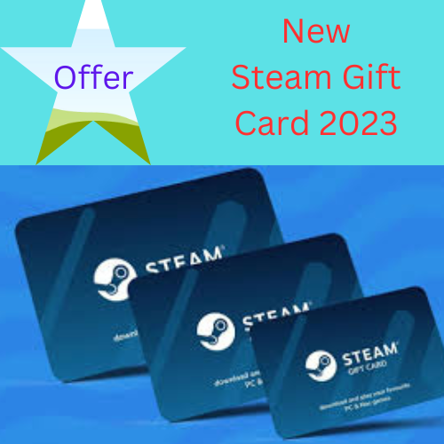 New Steam Gift Card 2023