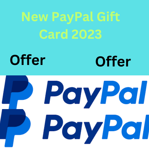 New PayPal Gift Card 2023